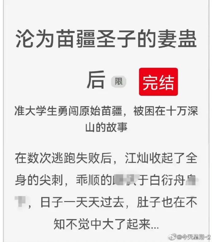 《沦为苗疆圣子的妻蛊后》全集txt免费阅读-狐狸雨小说全文在线阅读-沦为苗疆圣子的妻蛊后完结版百度云资源下载